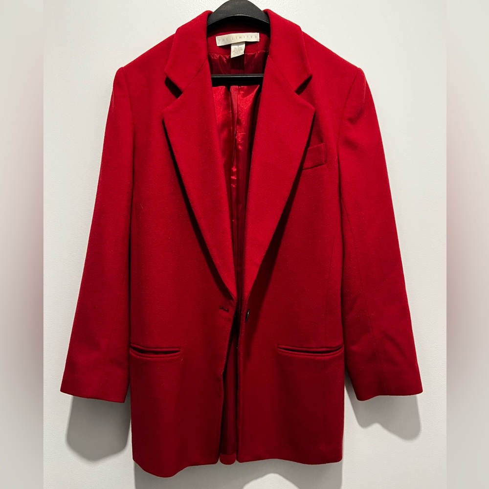 The Limited Red Blazer